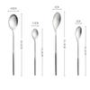 HIDEERPPY Silverware Set, 304 Stainless Steel Cutlery Set Silver Gold Steak Knife, Fork And Spoon, Home Flatware Set (Color : Silver, Size : 1Set) view 2