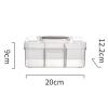 Box, Storage Organizer, Storage Box,First Aid Box,for Travel, Separated Small Size view 3