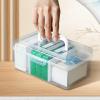 Box, Storage Organizer, Storage Box,First Aid Box,for Travel, Separated Small Size view 4