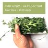 AMZFULY 132 Ft Artificial Vines,Green Leaf Gift Wrapping Trim Ribbon,Eucalyptus Leaves Garland Wreath Accessory DIY Craft Party Wedding Home Decoration view 3
