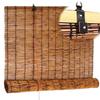 Blackout Bamboo Blinds For Outdoor Patio 28 30 34 40 42 48 56 60 66 70 72 74 76 77Inch Wide Cordless Roman Shades Bamboo Roller Shades Windows Curtains Bamboo Roll Up Blind ( Size : 52in x 48in-(W x H view 1