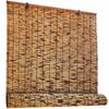 Bamboo Window Shades Outdoor Blackout Bamboo Roller Blinds,28x72in 38x64in 48x48in 64x64in 72x72in Cordless Roll Up Shade For Patio Balcony Porch Privacy Retro Bamboo Curtains ( Size : W 38inxH 72in ) view 1