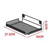 Wall Shelf Floating Shelf Wall Mounted TV Shelf TV Stand TV Media Console Bedroom Living Room Office DVD Projector Set-top Box Router Storage Shelf Goods Rack Gaming Shelf Utility Shelve view 2