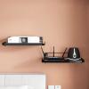 Wall Shelf Floating Shelf Wall Mounted TV Shelf TV Stand TV Media Console Bedroom Living Room Office DVD Projector Set-top Box Router Storage Shelf Goods Rack Gaming Shelf Utility Shelve view 3