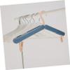 FONDOTIN Travel Folding Clothes Hanger Portable Clothes Drying Rack Clips for Closet Storage and Easy Use Compact Design for Home and view 2