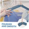 FONDOTIN Travel Folding Clothes Hanger Portable Clothes Drying Rack Clips for Closet Storage and Easy Use Compact Design for Home and view 3