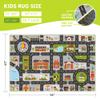 Xuzrdaa Kids Carpet Car Rug Play Mat, 5'x8'Road Rug Carpet for Kids, City Life Educational with Non-Slip Car Play Mat, Great Ideal Gifts for Kids Playroom Bedroom Boys Girls view 3