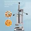 GEHPYYDS Manual Churro Maker,Commercial 2L 3L Manual Spanish Donut Churrera Churro Maker Machine 5 Kinds of Molds,Stainless Steel Vertical Spanish Churrera Machine,Snack Equipment,3L view 3