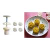 CHIUEAST Hand-Pressure Mooncake Molds Round Character Cookie Stamps Mooncake Maker MidAutumn Festival DIY Cookie Pastries Tool Cookie Stamps And Cutter Press For Bakings Wedding view 2
