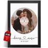 VICILO Personalized Wedding Song Lyrics Print, Custom Gift for Husband or Wife - First Dance Song Poster, Wall Art Decor, and Valentines Day Gifts. Perfect for First Anniversary or Valentines Day view 1