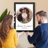 VICILO Personalized Wedding Song Lyrics Print, Custom Gift for Husband or Wife - First Dance Song Poster, Wall Art Decor, and Valentines Day Gifts. Perfect for First Anniversary or Valentines Day view 4
