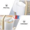 BUGUUYO 6pcs Hanging Bucket Storage Basket Household Organizing Bins Rolling Cart Accessories for Rv Living Room view 4