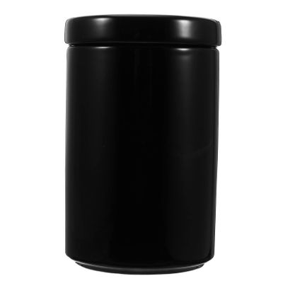 DECHOUS 1pc Coarse Cereals Ceramic Food Storage Jar Nordic Style Canister with Lid for Flour Sugar Rice Nuts Snacks Tea Beans Keeps Food Fresh and Organized