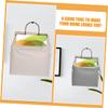 BUGUUYO 2pcs Wall Hanging Storage Organizer Bag Sturdy Canvas Pouch Side Pocket Versatile Dorm Room and Bathroom Easy to Install for Books Tablets and More view 3