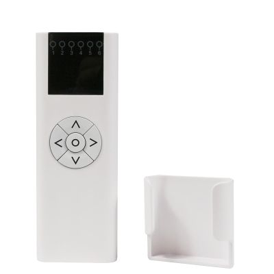 KOCOZA AC114-06 6 Channel Remote Control for Roller Shades, RF 433.92MHz