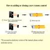 KOCOZA AC114-06 6 Channel Remote Control for Roller Shades, RF 433.92MHz view 3