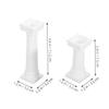 Sosoport 6pcs Mini Roman Pillar Statues for Table Decor Photography DIY Projects view 2