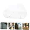 GRIRIW 1pc Acrylic Dessert Stand for Macarons and Cookies Cloud-shaped Display Rack for Weddings and Parties Transparent and Reusable Design Unique Visual Effect for Treats view 2