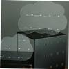 GRIRIW 1pc Acrylic Dessert Stand for Macarons and Cookies Cloud-shaped Display Rack for Weddings and Parties Transparent and Reusable Design Unique Visual Effect for Treats view 4