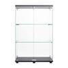 Glass Display Cabinet 3 Shelves 50" Height Glass Curio Cabinet for Architecture/Model/Toys/Collection Display,Floor Standing Collection Case with Locks for Living Room Office view 1