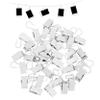 FUNOMOCYA 40pcs Metal Hook Clips for Hanging Curtains Photos Party Lights Easy to Use Stylish Hanger Clips for Home Outdoor Use view 1