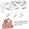 FUNOMOCYA 40pcs Metal Hook Clips for Hanging Curtains Photos Party Lights Easy to Use Stylish Hanger Clips for Home Outdoor Use view 3