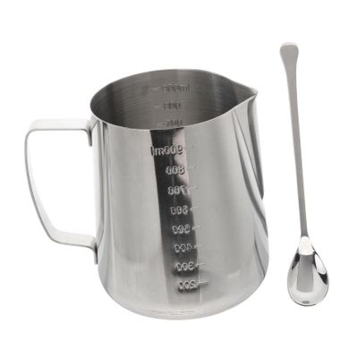 DECHOUS Stainless Steel Scale Cup Stirring Spoon for Candle Making Melting Wax Cup