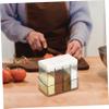 DECHOUS Seasoning Rack Spice Box Spice Seasoning Box 4 Sections for Kitchen Storage view 2
