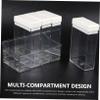 DECHOUS Seasoning Rack Spice Box Spice Seasoning Box 4 Sections for Kitchen Storage view 4