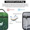 NONHAI Lunch Box for Women Men Insulated Lunch Bag Grass and dove Reusable Lunch Tote Bags for Work Office Travel view 3