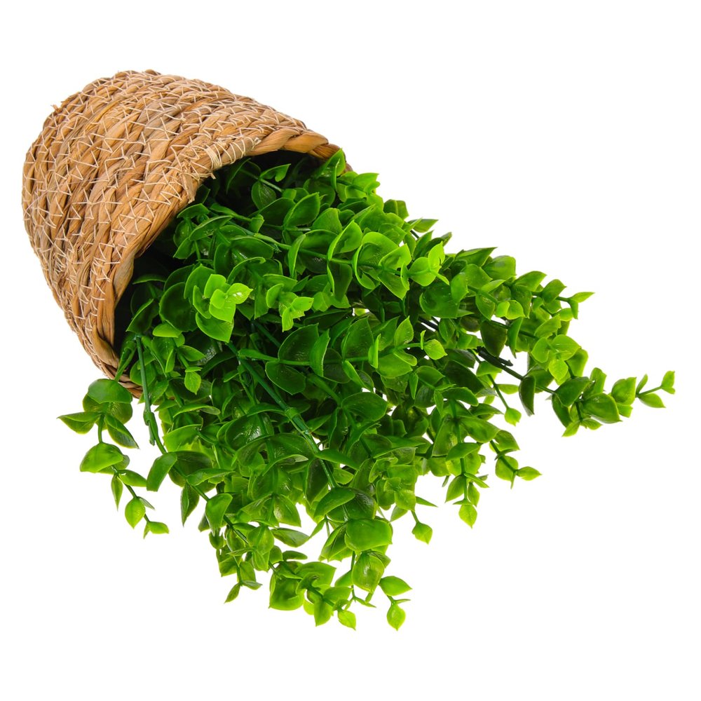 TOPPERFUN Small Fake Plant Artificial Potted Plant Tall Faux Bonsai Japanese Style