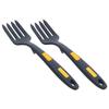 DECHOUS 2pcs Ergonomic Silicone Fork Nonstick Fork for Noodles Kitchen Food Safe view 1