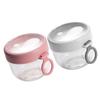 DECHOUS 2pcs Overnight Oats Jars Lids Spoons Airtight Storage Containers for Oatmeal Cereal Yogurt Meal Prep view 1