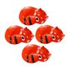 4pcs Ceramic Fox Chopstick Rest Stand for Spoon and Fork view 1