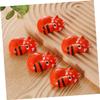4pcs Ceramic Fox Chopstick Rest Stand for Spoon and Fork view 2