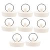 RORPOIR 8pcs Medium Rubber Drain Stoppers with Pull Rings for Bathtubs and Sinks Prevents Clogs Kitchen and Bathroom Easy to Clean and Remove for Standard Drains view 1