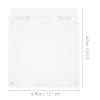 Housoutil Central Air Conditioning Panel Cover Protector Thermostat for Dust and Dirt Easy Installation view 3