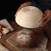 Bread Proofing Basket Bread Proving Basket Large Banneton Bread Proofing Basket, Round Bread Lame, Proofing Basket Kit Banneton Basket Bortfom Baking Tool Bowl With Linen Liner (Size : Round 20cm) view 1