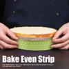 B ke Even Strip, C ke P n Strips, C ke Strips for Even B king, B ke Even Strip Belt C ke P n Strips B king Sheet B nding Cloth C ke Decor ting Tools P sty Tool(Pink green) view 2
