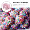 HAKIDZEL 100pcs for Sweets Food-grade Wave Pattern Packing Paper for Parties Weddings and Birthdays for Candy Wrapping and Decoration view 3
