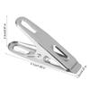 40pcs Clothes Pins, Metal Clips Clothespins Bag Clips for Food Clothes Pins Heavy Duty Towel Clips Stainless Steel Clothes Pegs Clamps Bag Clips view 4