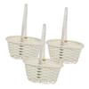 Cabilock 30pcs Rattan Woven Handles for Storage Flower Girl Use Picnics and Home Decor Farmhouse Style Design for Weddings and Vegetable Picking view 1