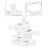 IMIKEYA 1set Restaurant Chopsticks Holder Stand Ceramic Multi-use Cutlery Rest for Tableware for Home Hotel Fast Food Restaurants view 3