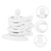 IMIKEYA 1set Restaurant Chopsticks Holder Stand Ceramic Multi-use Cutlery Rest for Tableware for Home Hotel Fast Food Restaurants view 4