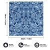 Paisley Hand Towels for Adult and Children Multipurpose Absorbent Towel Bathroom 11.8in Small Square Towel with Hanging Rope Kitchen Tea Dish Thin Towels Soft Handkerchief 4PCS view 2