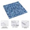 Paisley Hand Towels for Adult and Children Multipurpose Absorbent Towel Bathroom 11.8in Small Square Towel with Hanging Rope Kitchen Tea Dish Thin Towels Soft Handkerchief 4PCS view 4