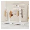 JYHBSHCC Heavy-duty Clothes Hanger, Multifunctional Clothing Display Rack, Independent Hanging Rack, Suitable for Clothing Stores and Laundry Rooms view 2