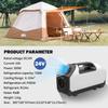 Aspligo DC 24v Tent Air Conditioner 3000BTU Portable Air conditioner Cooling AC Unit for Outdoor Camping Tent Van RV Camper Motorhome Truck Trailer SUV Car New energy view 3