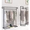 JYHBSHCC Heavy Clothes Rails, Metal Clothing Display Racks, Shoe and Hat Storage Racks Bedroom Indoor Hangers Independent/Black/120cm view 4