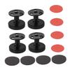 Ciieeo Bed Frame Stabilizer Headboard Stopper Adjustable 30mm-40mm Black view 1